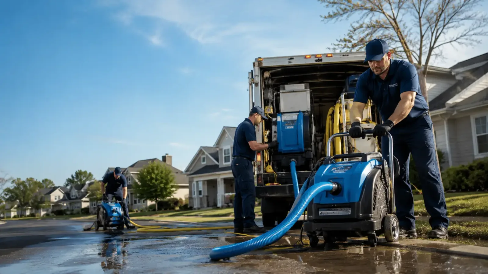 Flood Damage Cleanup in Oakwood, TX